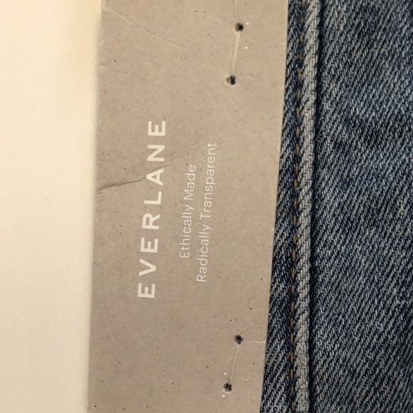 Everlane‎ Jeans Mens 29x30 Organic Cotton Slim Fit Jeans  Thrift Blue NWT - Picture 6 of 8